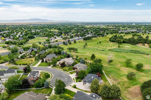 999 S Fairway Cir, Fruit Heights, UT 84037 - aerial view of residential area with a golf club and mountains