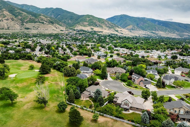 999 S Fairway Cir, Fruit Heights, UT 84037 - aerial perspective of suburban area with a mountainous background