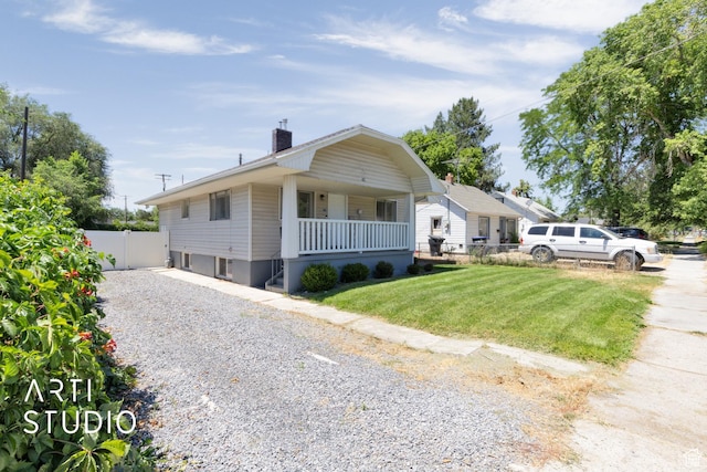 45 N 900 W, Provo, UT 84601 - bungalow-style house featuring a chimney and a porch