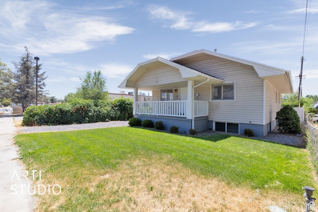 45 N 900 W, Provo, UT 84601 - view of front of property with a front lawn and covered porch