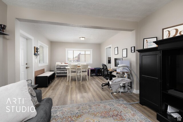 45 N 900 W, Provo, UT 84601 - office space featuring light wood-style flooring and a textured ceiling