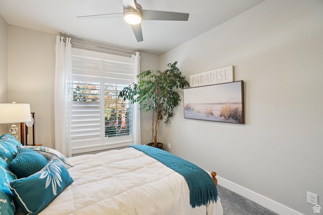 287 S Hayes Well Ln, Saratoga Springs, UT 84045 - bedroom with carpet floors and a ceiling fan