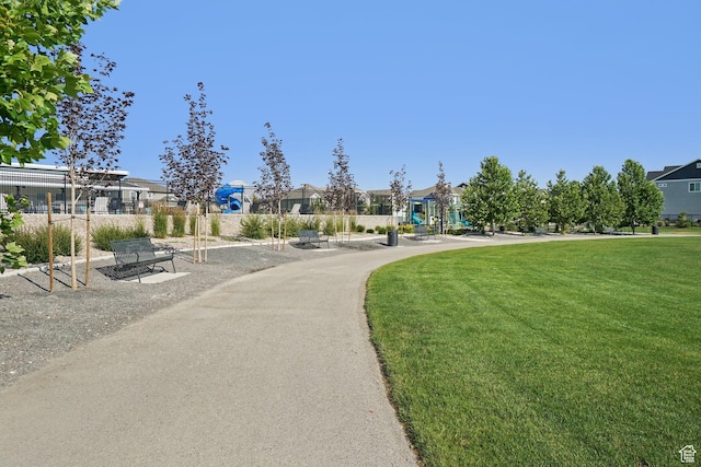 287 S Hayes Well Ln, Saratoga Springs, UT 84045 - surrounding community featuring a yard