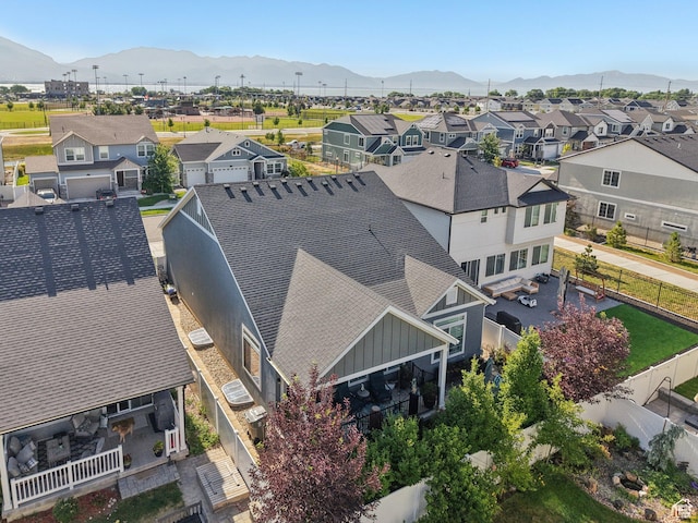 287 S Hayes Well Ln, Saratoga Springs, UT 84045 - aerial perspective of suburban area featuring mountains