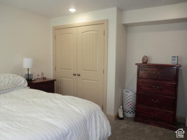 320 S 1125 W, Parowan, UT 84761 - bedroom featuring carpet, a closet, and recessed lighting
