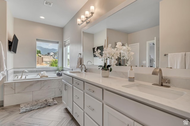 11531 S 840 W, Draper, UT 84020 - full bath with double vanity and a garden tub