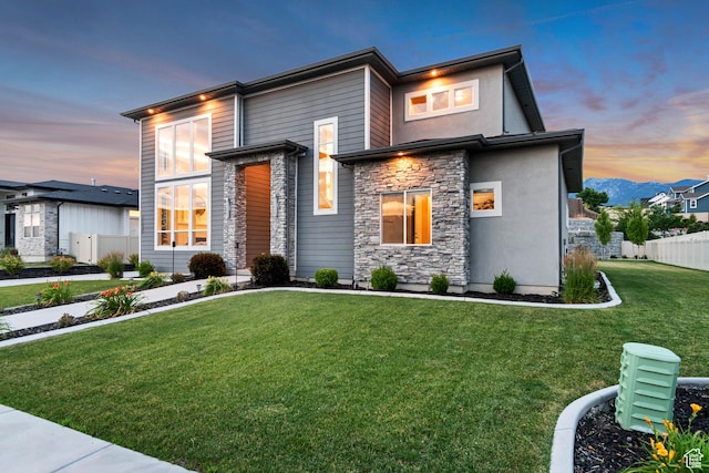 11531 S 840 W, Draper, UT 84020 - view of front of home with stone siding and stucco siding
