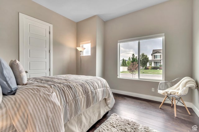 11531 S 840 W, Draper, UT 84020 - bedroom with baseboards and wood-type flooring