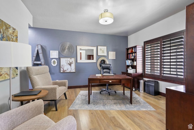 5584 N Gentle Breeze Ct, Stansbury Park, UT 84074 - office space with wood finished floors and baseboards