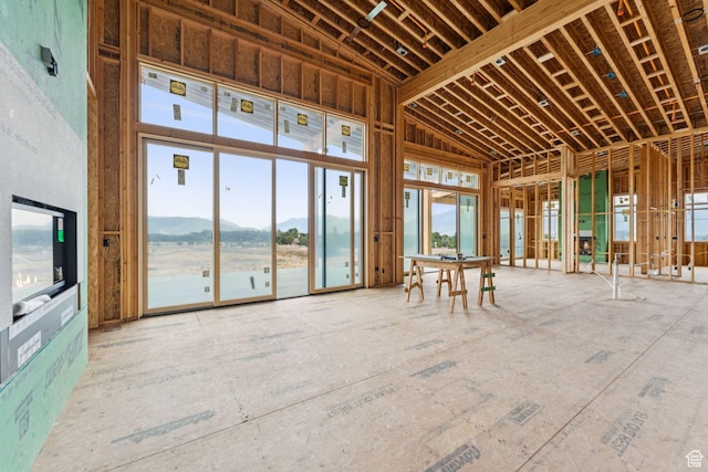 197 N Abajo Peak Way Unit 398, Heber City, UT 84032 - misc room featuring a mountain view and a high ceiling