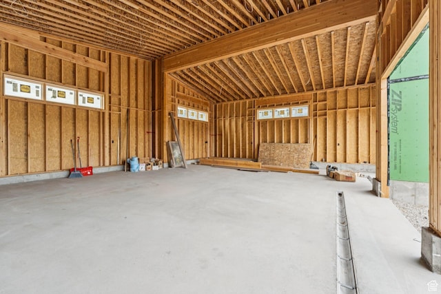 197 N Abajo Peak Way Unit 398, Heber City, UT 84032 - misc room with a garage and concrete flooring