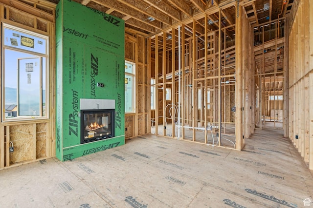197 N Abajo Peak Way Unit 398, Heber City, UT 84032 - miscellaneous room featuring a multi sided fireplace