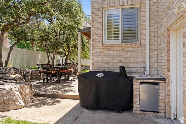 3680 N 2300 E, Layton, UT 84040 - view of patio with area for grilling and outdoor dining space