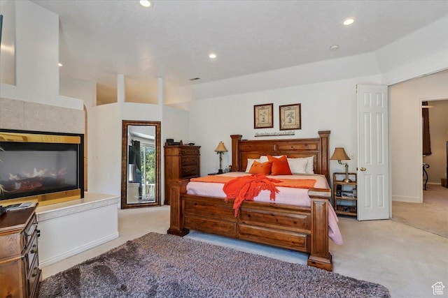 3680 N 2300 E, Layton, UT 84040 - bedroom with light carpet and recessed lighting