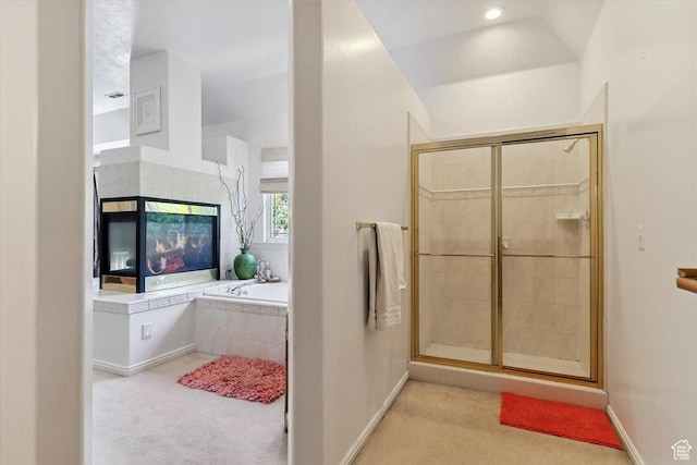 3680 N 2300 E, Layton, UT 84040 - bathroom with a garden tub and a stall shower