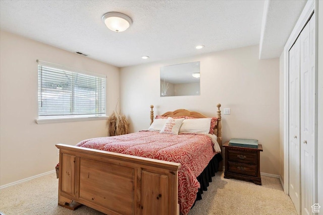 3680 N 2300 E, Layton, UT 84040 - bedroom with light colored carpet, a closet, and recessed lighting