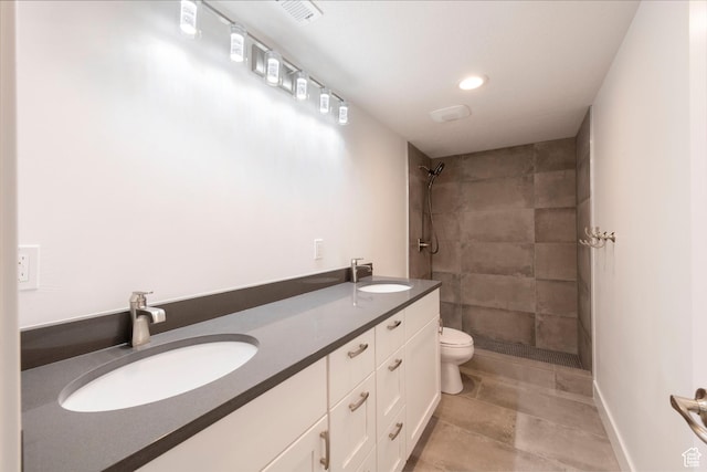 1233 S 2240 E, Heber City, UT 84032 - full bathroom featuring a tile shower and double vanity