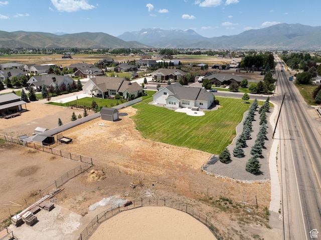 1233 S 2240 E, Heber City, UT 84032 - aerial view of residential area featuring a mountain backdrop