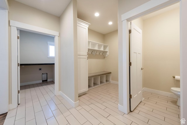 1233 S 2240 E, Heber City, UT 84032 - mudroom with recessed lighting and baseboards