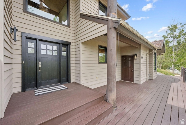 4670 Nelson Ct, Park City, UT 84098 - view of wooden terrace
