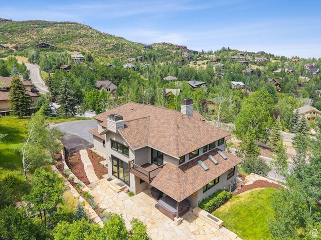 4670 Nelson Ct, Park City, UT 84098 - view from above of property