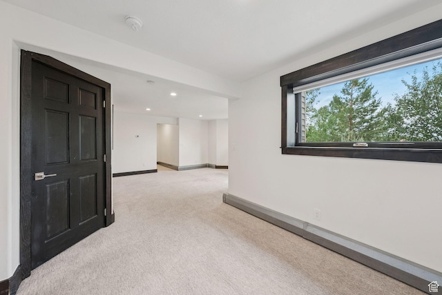 4670 Nelson Ct, Park City, UT 84098 - unfurnished room with light carpet, recessed lighting, and a smoke detector
