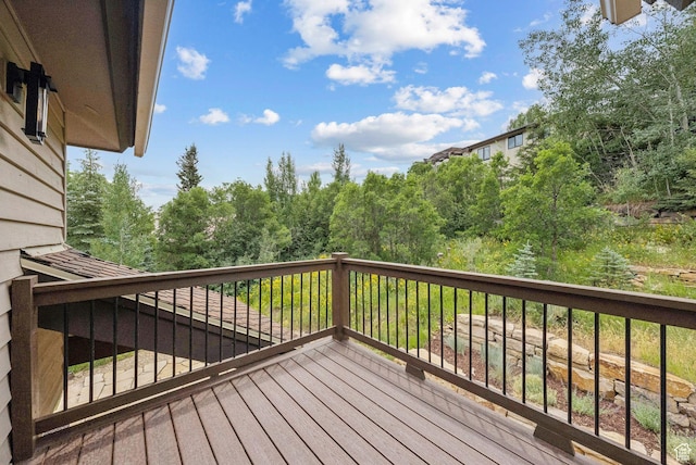 4670 Nelson Ct, Park City, UT 84098 - view of wooden deck