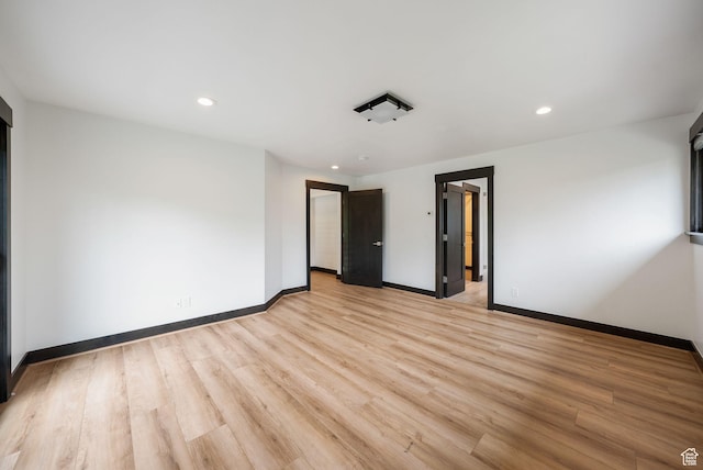 4670 Nelson Ct, Park City, UT 84098 - unfurnished room featuring light wood-style flooring and recessed lighting