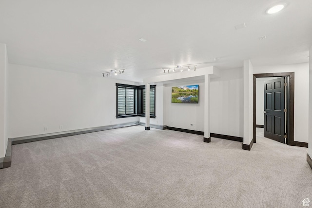 4670 Nelson Ct, Park City, UT 84098 - spare room with carpet floors and rail lighting