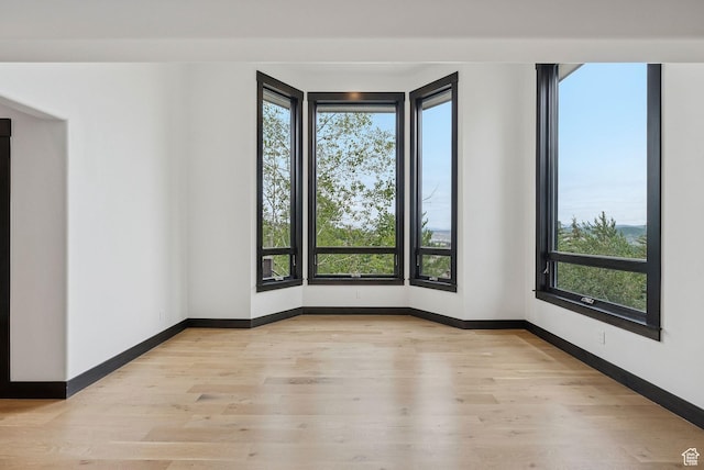 4670 Nelson Ct, Park City, UT 84098 - unfurnished room featuring light wood-style flooring and baseboards