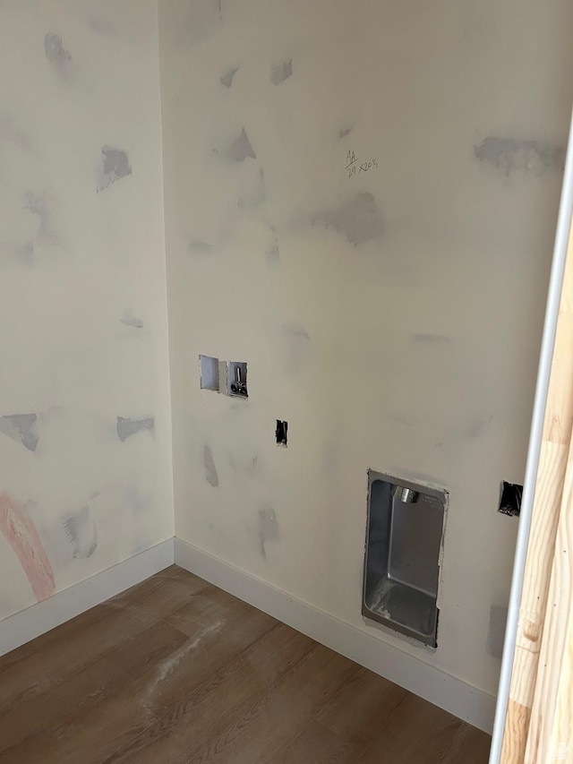 66 E 750 S Unit 23, Springville, UT 84663 - laundry room with wood finished floors and washer hookup