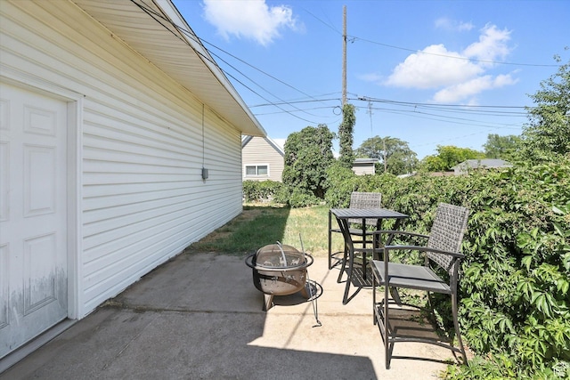 318 W 1300 N, Sunset, UT 84015 - view of patio with an outdoor fire pit