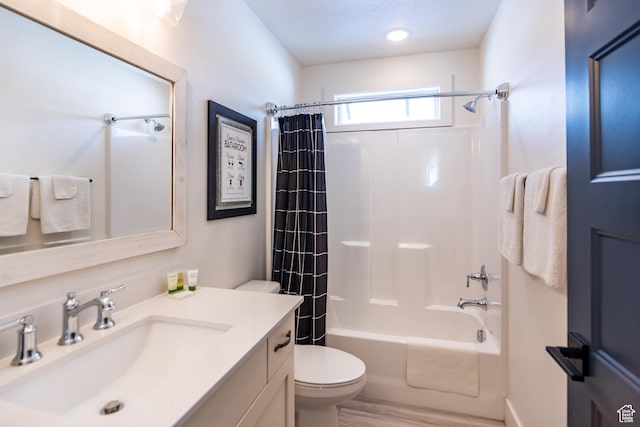 373 W Rendezvous Way N, Garden City, UT 84028 - bathroom with shower / bath combo with shower curtain and vanity