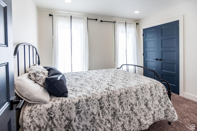 373 W Rendezvous Way N, Garden City, UT 84028 - carpeted bedroom featuring recessed lighting