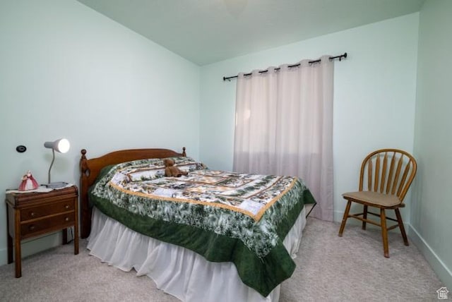 4178 E 5000 S, Vernal, UT 84078 - bedroom with light carpet and lofted ceiling
