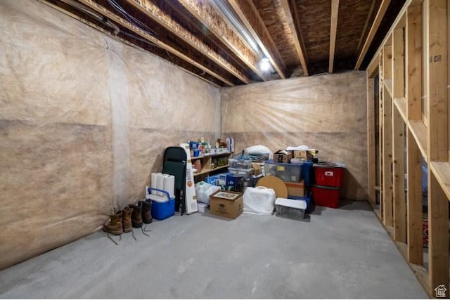 4178 E 5000 S, Vernal, UT 84078 - view of unfinished basement