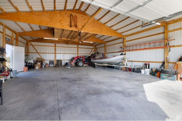 4178 E 5000 S, Vernal, UT 84078 - garage with metal wall