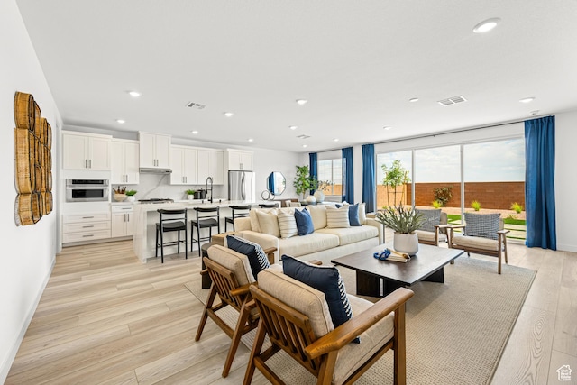 578 S Cecita Way Unit 91, St George, UT 84770 - living area featuring recessed lighting and light wood-style floors