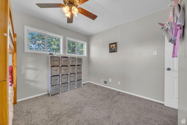 4682 S 475 W, Washington Terrace, UT 84405 - empty room featuring a ceiling fan and carpet