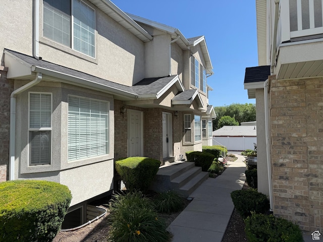 1356 S 1400 E, Provo, UT 84606 - view of exterior entry featuring stucco siding