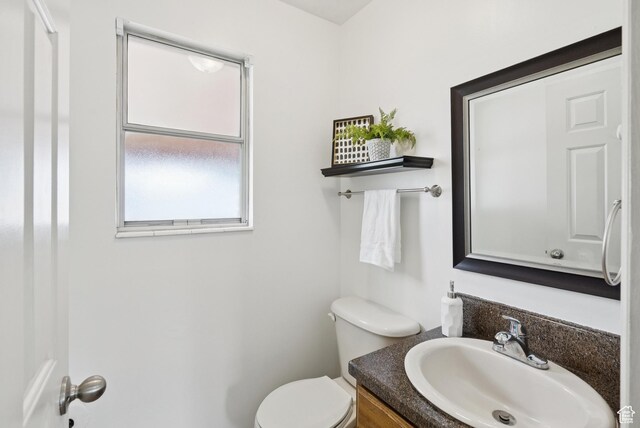 1074 E Spring Ridge Dr, Sandy, UT 84094 - bathroom with toilet and vanity