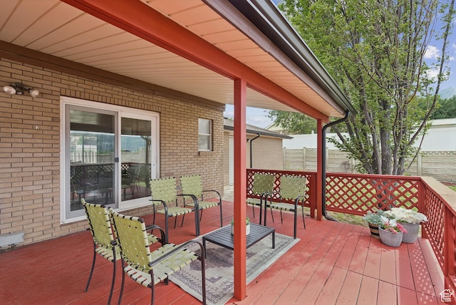 1074 E Spring Ridge Dr, Sandy, UT 84094 - view of wooden deck