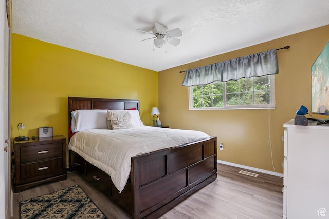 601 E Hilo St S, Sandy, UT 84070 - bedroom featuring wood finished floors and ceiling fan
