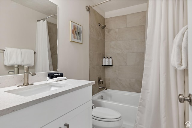 1210 N Mistico Aly, Washington, UT 84780 - bathroom featuring vanity and shower / bath combo with shower curtain