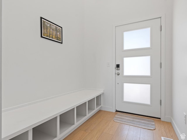 2309 N Wildwood Ln, Heber City, UT 84032 - mudroom with light wood-style floors