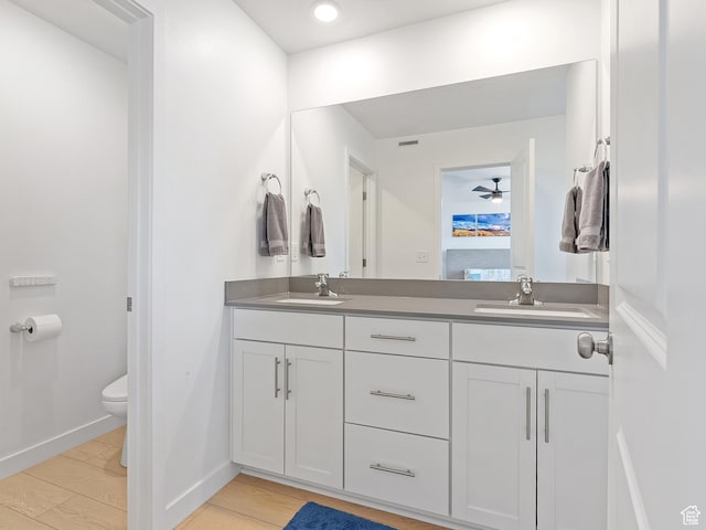 2309 N Wildwood Ln, Heber City, UT 84032 - bathroom with double vanity and toilet