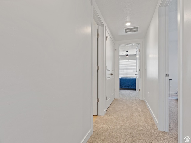 2309 N Wildwood Ln, Heber City, UT 84032 - hallway with light colored carpet and baseboards