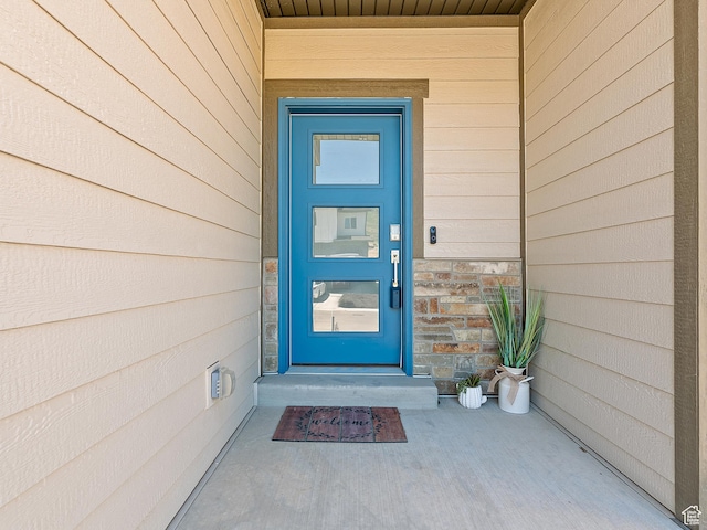 2309 N Wildwood Ln, Heber City, UT 84032 - entrance to property featuring stone siding