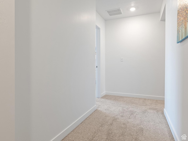 2309 N Wildwood Ln, Heber City, UT 84032 - hallway with carpet flooring and recessed lighting