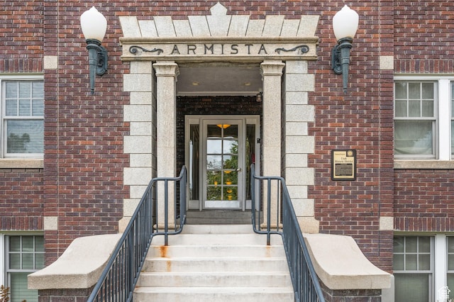 555 E 100 S Unit 303, Salt Lake City, UT 84102 - doorway to property featuring brick siding